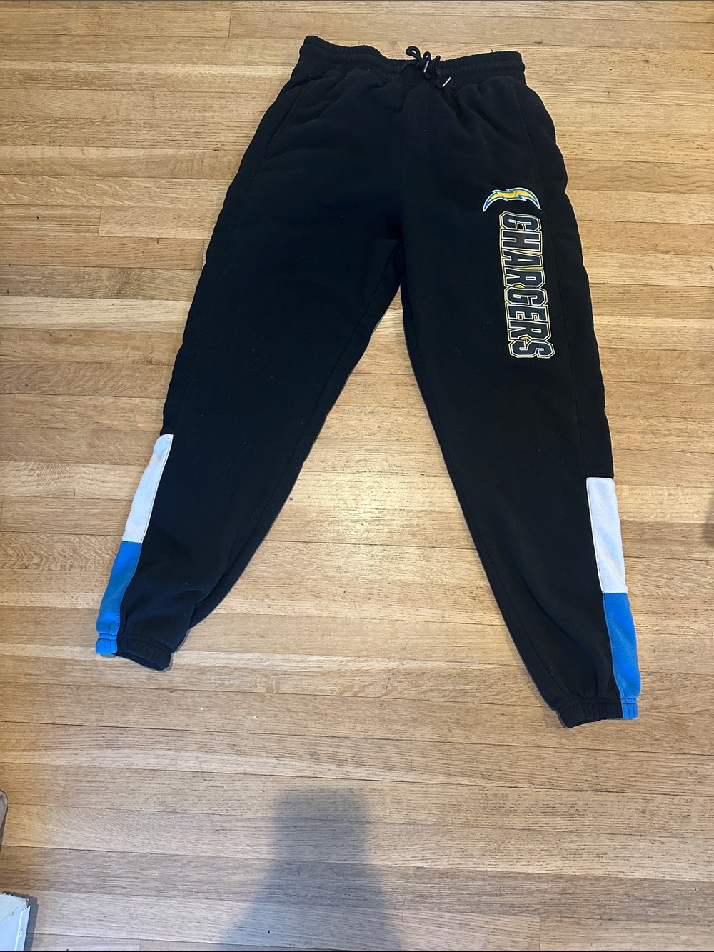 Chargers Black Fleece Jogger Pants